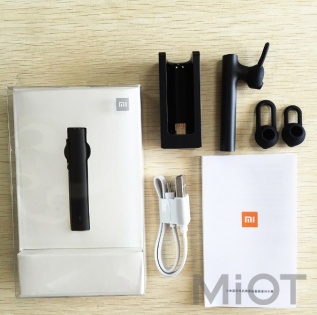 Набір Xiaomi Mi Bluetooth headset Youth Editon Black + З/П 320 mAh
